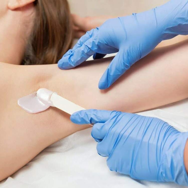 Шугаринг эксперт. Глубокое бикини и подмышки: комбинированная техника